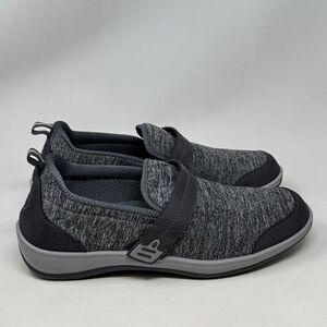 Orthofeet Quincy Stretch Shoes Womens 12 A Narrow Gray Diabetic Orthopedic